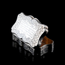 Load image into Gallery viewer, Silver Snuff Box