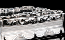 Load image into Gallery viewer, A Large Victorian Solid Silver Snuff Box with Cast Border - Edward Smith 1847