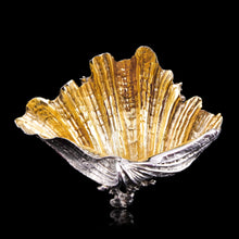 Load image into Gallery viewer, Magnificent Antique Victorian Solid Silver Salt/Butter Dish, Cast Shell Giant Clam Design - Stephen Smith 1876