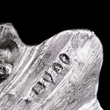 Load image into Gallery viewer, Magnificent Antique Victorian Solid Silver Salt/Butter Dish, Cast Shell Giant Clam Design - Stephen Smith 1876