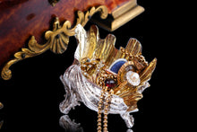 Load image into Gallery viewer, Magnificent Antique Victorian Solid Silver Salt/Butter Dish, Cast Shell Giant Clam Design - Stephen Smith 1876