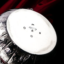 Load image into Gallery viewer, Antique Solid Silver Coffee Pot with Abercorn Pattern - Robert Garrard 1866