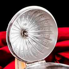 Load image into Gallery viewer, Antique Solid Silver Coffee Pot with Abercorn Pattern - Robert Garrard 1866