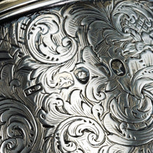 Load image into Gallery viewer, Antique Victorian Solid Silver Beaker Cup Fully Hand Engraved - 1839 - Artisan Antiques