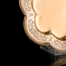 Load image into Gallery viewer, A Beautiful & Unique Victorian Solid Silver Dish in Flower Form - George Fox 1864