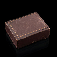 Load image into Gallery viewer, Antique Solid Silver Victorian Gilt Table Snuff Box with Original Fitted Box - Charles Rawlings & William Summers 1854