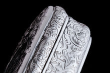 Load image into Gallery viewer, Antique Victorian Solid Silver Snuff Box Oval/Oblong Shape - Charles Rawlings & William Summers 1849