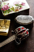 Load image into Gallery viewer, Antique Scottish Solid Silver Letter Opener, Military Basket Hilt Sword Design - 1905