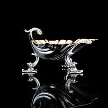 Load image into Gallery viewer, Antique Victorian Sterling Silver Scallop Shell Salts/Butter Dishes Set of 6 - Barnards 1855