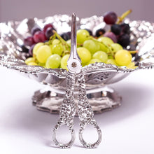 Load image into Gallery viewer, A Magnificent Large Georgian Solid Silver Basket with Floral Motifs (1kg+) - Joseph & John Angell 1835