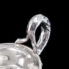 Load image into Gallery viewer, Rare Antique Victorian Sterling Silver Naturalistic Sauce Boat with Fabulous Acorn Design - London 1881