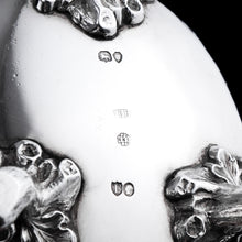 Load image into Gallery viewer, Rare Antique Victorian Sterling Silver Naturalistic Sauce Boat with Fabulous Acorn Design - London 1881