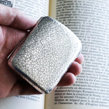 Load image into Gallery viewer, Antique Victorian Solid Silver Cigarette Case with Unusual Opening Mechanism - Birmingham 1886