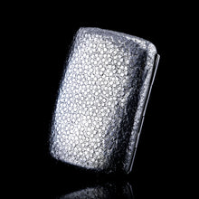 Load image into Gallery viewer, Antique Victorian Solid Silver Cigarette Case with Unusual Opening Mechanism - Birmingham 1886