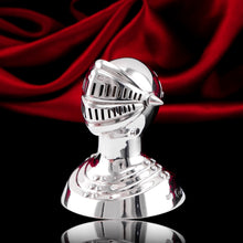 Load image into Gallery viewer, Antique Victorian Solid Silver Salt/Pepperette "Knight's Head" Figural Novelty Design - George Unite 1895