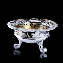 Load image into Gallery viewer, Antique Dutch Solid Silver Bowl Pipe Lighter/Brazier - Amsterdam 18th c.