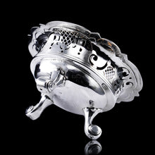 Load image into Gallery viewer, Antique Dutch Solid Silver Bowl Pipe Lighter/Brazier - Amsterdam 18th c.