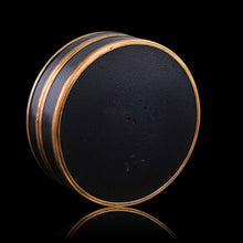 Load image into Gallery viewer, Antique French Gold Mounted Circular Snuff/Tobacco Box, Portrait of a Lady in the Manner of Cosway - 18th c.