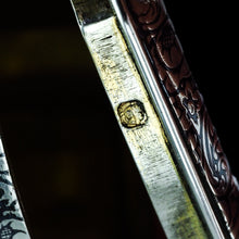 Load image into Gallery viewer, Antique French Solid Silver Niello Table Snuff Box - c.1880