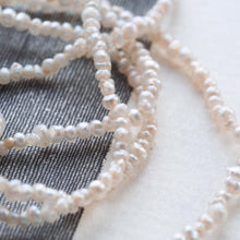 Load image into Gallery viewer, Antique Georgian Natural Seed Pearl Necklace 9ct Gold - c.1800