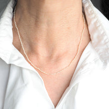 Load image into Gallery viewer, Antique Georgian Natural Seed Pearl Necklace 9ct Gold - c.1800