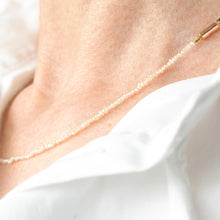 Load image into Gallery viewer, Antique Georgian Natural Seed Pearl Necklace 9ct Gold - c.1800