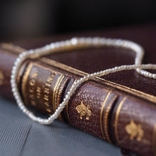 Load image into Gallery viewer, Antique Georgian Natural Seed Pearl Necklace 9K Gold Clasp c.1800