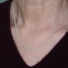 Load image into Gallery viewer, Antique Georgian Natural Seed Pearl Necklace 9K Gold Clasp c.1800