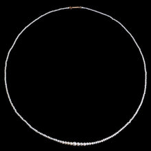 Load image into Gallery viewer, Antique Georgian Natural Seed Pearl Necklace 9K Gold Clasp c.1800