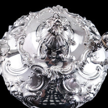 Load image into Gallery viewer, Antique Victorian Solid Silver Teapot in Louis XV Rococo Style - Barnard 1854