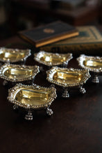 Load image into Gallery viewer, Magnificent Antique Georgian Solid Silver Salt Cellars Set of 6 Regency Design - S & C Younge & Co 1814/16