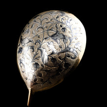 Load image into Gallery viewer, Antique Russian Silver Niello Large Spoon - Moscow c.1848 - Artisan Antiques
