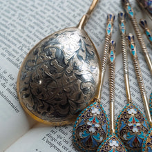 Load image into Gallery viewer, Antique Russian Silver Niello Large Spoon - Moscow c.1848 - Artisan Antiques