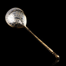 Load image into Gallery viewer, Antique Russian Silver Niello Large Spoon - Moscow c.1848 - Artisan Antiques