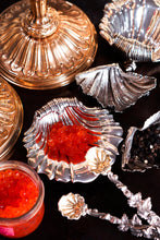 Load image into Gallery viewer, Antique Solid Silver Shell Salt/Butter Dishes Pair in Marvellous Cast Form - Mary Sibley & Richard Sibley 1838