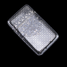 Load image into Gallery viewer, Antique Solid Silver French Niello Cigarette Case - 19th c.