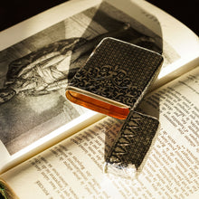 Load image into Gallery viewer, Antique Solid Silver French Niello Cigarette Case - 19th c.