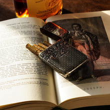 Load image into Gallery viewer, Antique Solid Silver French Niello Cigarette Case - 19th c.
