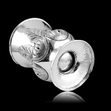 Load image into Gallery viewer, Antique Georgian Solid Silver Mug Cup with Chased Laurel Leaves - London c.1800s