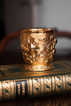 Load image into Gallery viewer, Antique Victorian Solid Silver Gilt Mug Cup Naturalistic Motif - Elkington & Co Ltd 1891