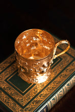 Load image into Gallery viewer, Antique Victorian Solid Silver Gilt Mug Cup Naturalistic Motif - Elkington & Co Ltd 1891