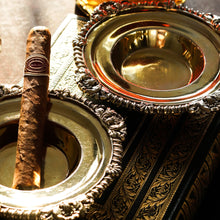 Load image into Gallery viewer, Magnificent Antique Georgian Solid Silver Gilt Dish/Salt Pair - Barnard 1814