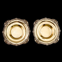 Load image into Gallery viewer, Magnificent Antique Georgian Solid Silver Gilt Dish/Salt Pair - Barnard 1814