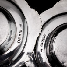 Load image into Gallery viewer, Magnificent Antique Georgian Solid Silver Gilt Dish/Salt Pair - Barnard 1814