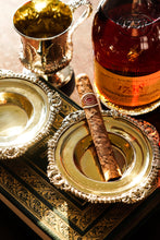 Load image into Gallery viewer, Magnificent Antique Georgian Solid Silver Gilt Dish/Salt Pair - Barnard 1814