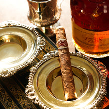 Load image into Gallery viewer, Magnificent Antique Georgian Solid Silver Gilt Dish/Salt Pair - Barnard 1814