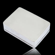 Load image into Gallery viewer, Antique Large Solid Silver Enamel Box Guilloche and Rose Design - Steinhart & Co 1904