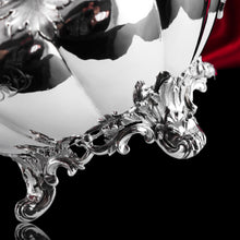 Load image into Gallery viewer, Antique Georgian Solid Silver Teapot 'Melon' Shape Acanthus Design - Barnard 1835