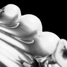 Load image into Gallery viewer, Antique Georgian Solid Silver Shell Salt/Butter Dishes Pair Rococo & Scalloped - London 1755