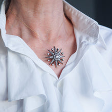 Load image into Gallery viewer, Spectacular Antique Victorian Diamond Tiara with Diamond Star - c.1890